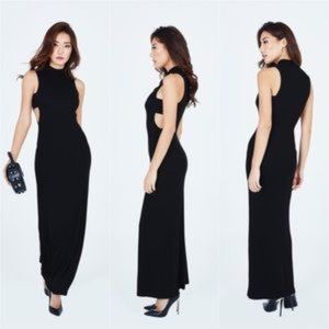 STONE COLD FOX | 'Aki' Stretchy Cutout Maxi Dress